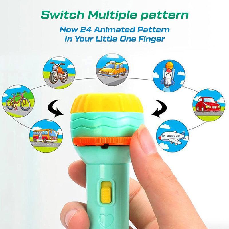 Slide Flashlight Torch Education Learning�Kids Toy